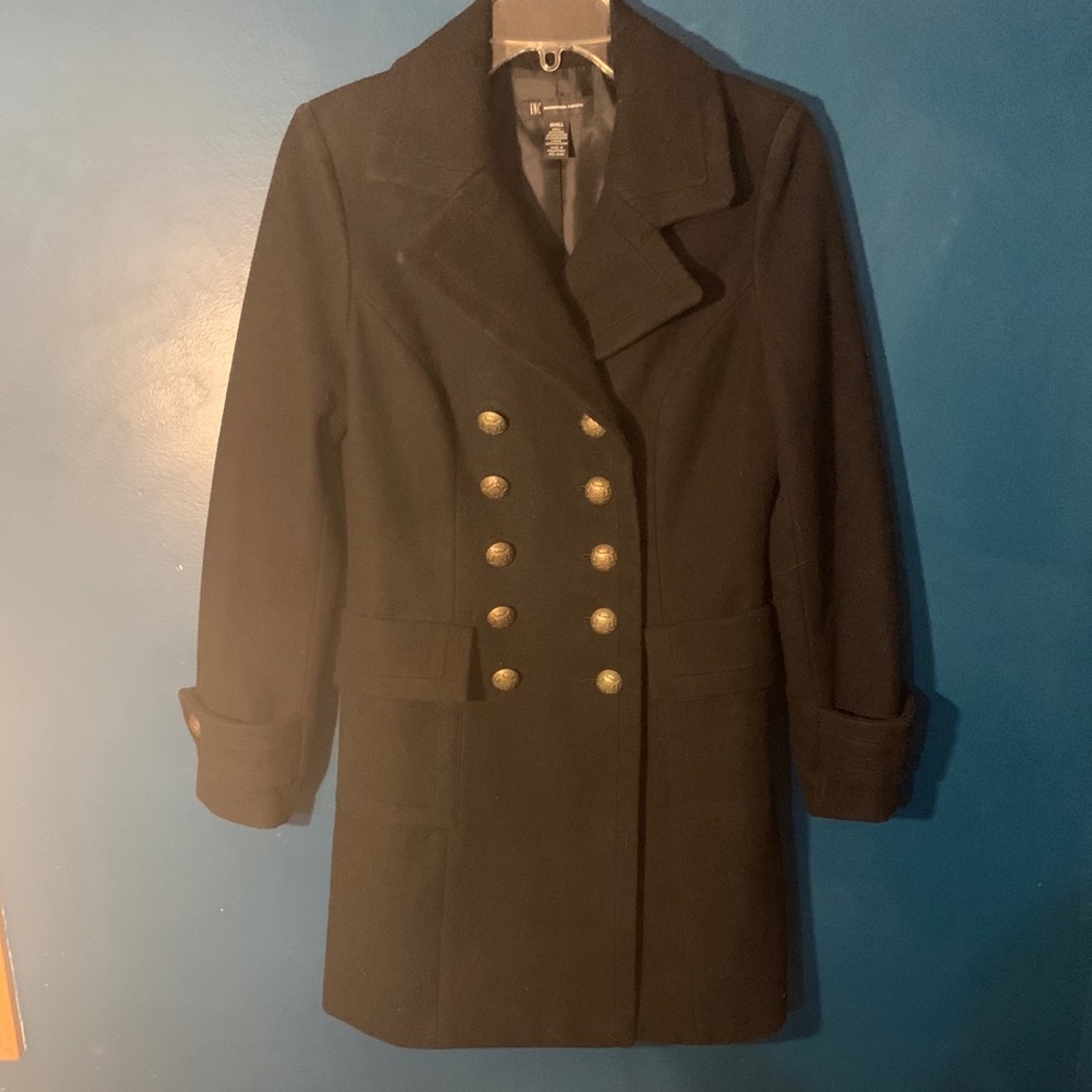 Women’s Double Breasted Wool Peacoat